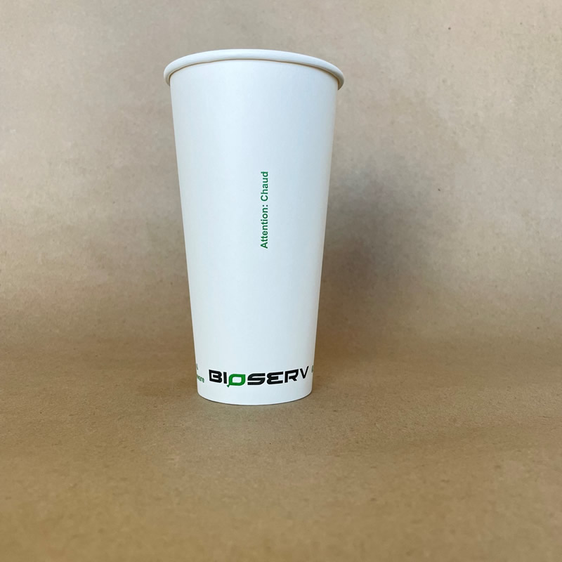 20 oz Single Wall Bioserv Hot Cup